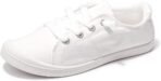 Women Slip On Canvas Sneaker Low Top Casual Walking Shoes Classic Comfort Flat Fashion Sneakers