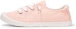 Women Slip On Canvas Shoes Low Top Fashion Sneakers Casual Flats Walking Shoes Comfy Loafers - Image 2