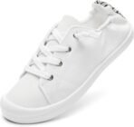 Women Canvas Slip On Shoes White Black Fashion Sneakers Loafers Shoes for Women