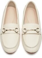 Women Wide Loafers Casual Slip on Flat Shoes Women Comfort Penny Loafers with Arch Support Women Dressy casins - Image 2