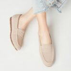 Loafers for Women Comfortable Slip on Work Flats Shoes Women Dressy Casual Walking Shoes - Image 2