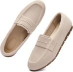 Loafers for Women Comfortable Slip on Work Flats Shoes Women Dressy Casual Walking Shoes