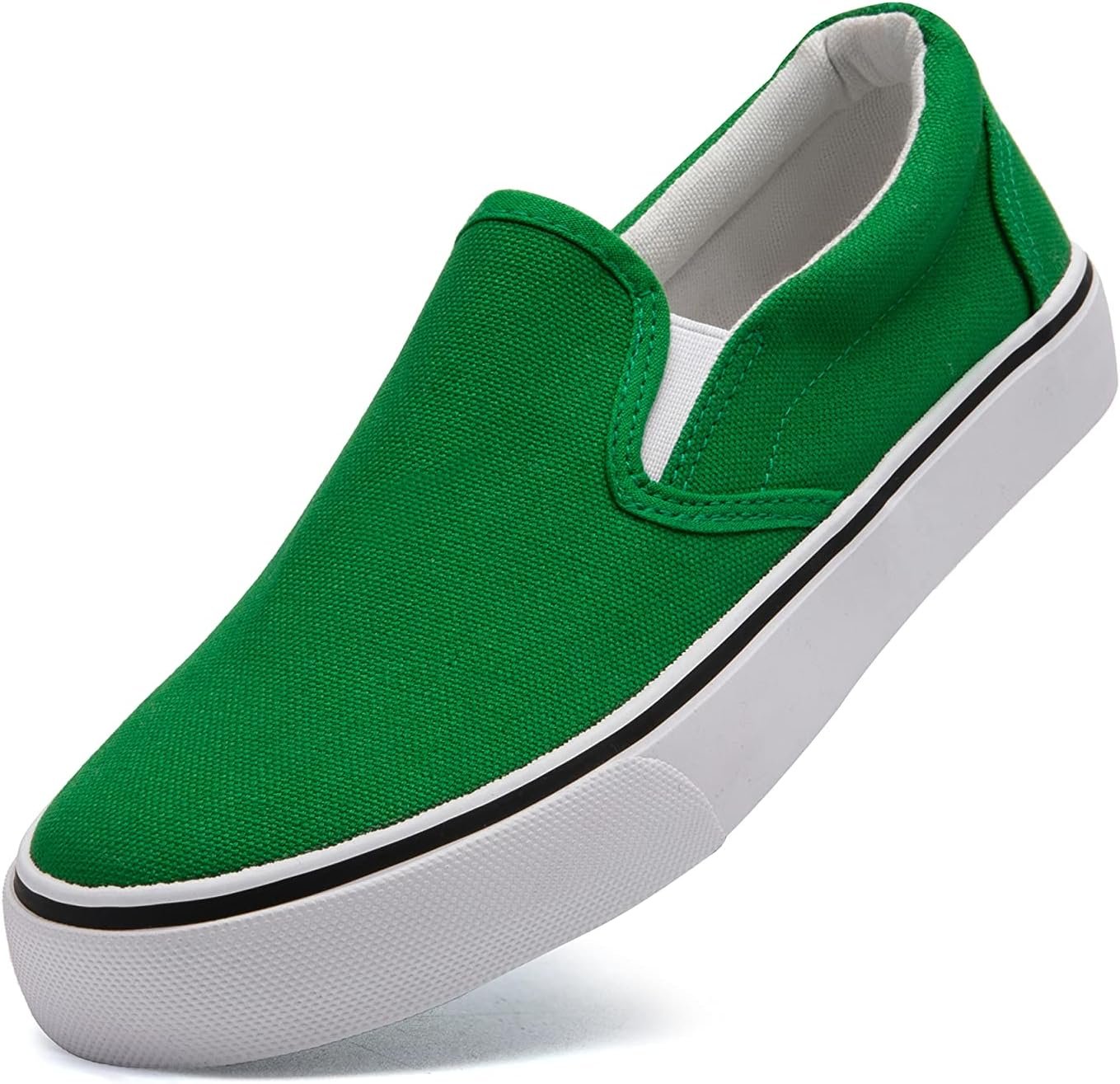 71fVbtLGL._AC_SL1500_.jpg Low-Top Slip Ons Women Fashion Sneakers Casual Canvas Sneakers for Women Comfortable Flats Breathable Padded Insole Slip on Sneakers Women Low Slip on Shoes - Image 1