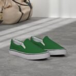 Low-Top Slip Ons Women Fashion Sneakers Casual Canvas Sneakers for Women Comfortable Flats Breathable Padded Insole Slip on Sneakers Women Low Slip on Shoes - Image 2